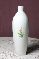 Meissen Vase im Dekor Wiesenblumen 38 cm hoch 1.Wahl