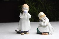 Meissen Figur Hentschelkind “trinkendes Kind mit...